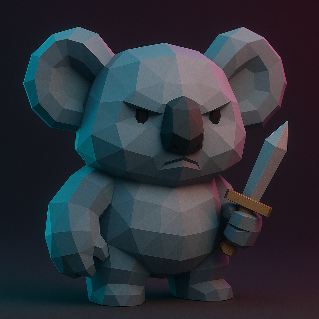 Koala azul, avatar de Ambar