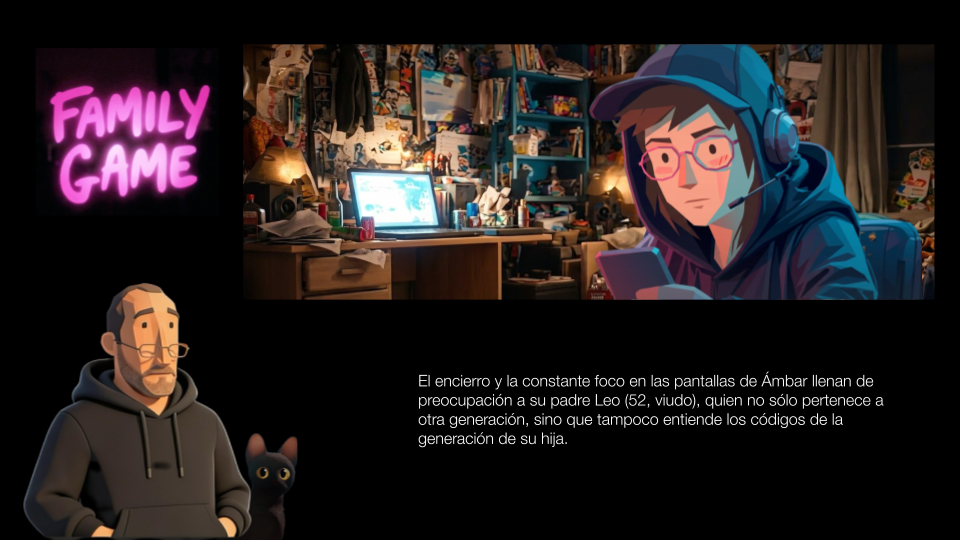 Ambar y Leo como eje emocional de la historia